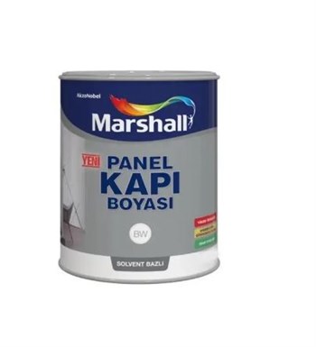Marshall Panel Kapı Boyası Solvent Bazlı Beyaz 0,75 Lt