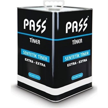 Pass Sentetik Tiner Extra Extra Solvent Bazlı 10 Litre